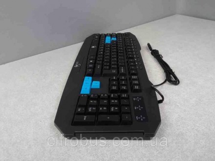 Клавиатура проводная Genius Scorpion K215 USB 
Тип клавиатуры: Мембранные
Подклю. . фото 5