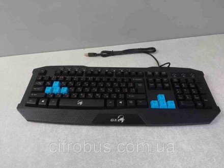 Клавиатура проводная Genius Scorpion K215 USB 
Тип клавиатуры: Мембранные
Подклю. . фото 3