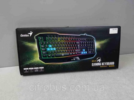 Клавиатура проводная Genius Scorpion K215 USB 
Тип клавиатуры: Мембранные
Подклю. . фото 2