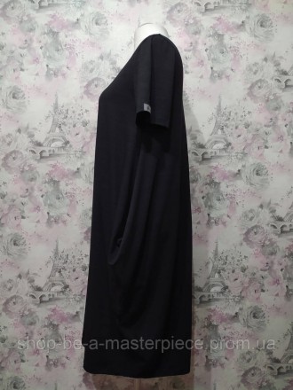 Власне виробництво
Сукня у стилі бохо (вільного крою)
Горловина з необробленим к. . фото 4