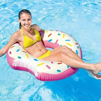 Надувной плавательный круг Intex - незаменимый аксессуар для яркого отдыха на во. . фото 5