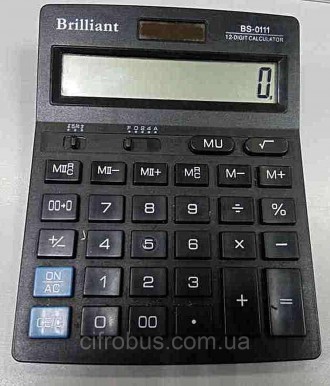 Калькулятор Б/У Brilliant BS-0111. Київ. фото 1 Калькулятор Б/У Brilliant BS-0111. Київ. фото 1