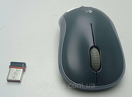 Бездротова миша, інтерфейс USB, для ноутбука, світлодіодна, 3 клавіші, роздільна. . фото 2