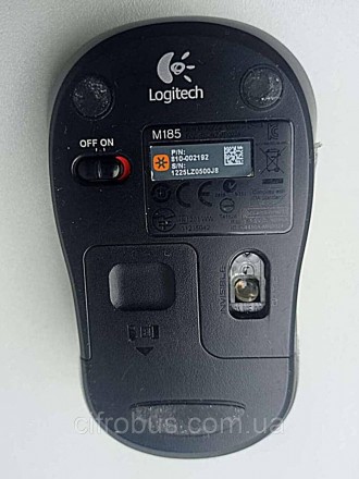 Бездротова миша, інтерфейс USB, для ноутбука, світлодіодна, 3 клавіші, роздільна. . фото 6