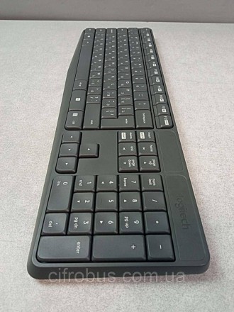 бездротові клавіатура та миша, інтерфейс USB, для настільного комп'ютера, класич. . фото 3