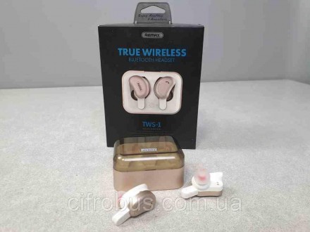 Remax True Earphone TWS-1 - це ергономічні навушники типу вклади, виконані в які. . фото 5