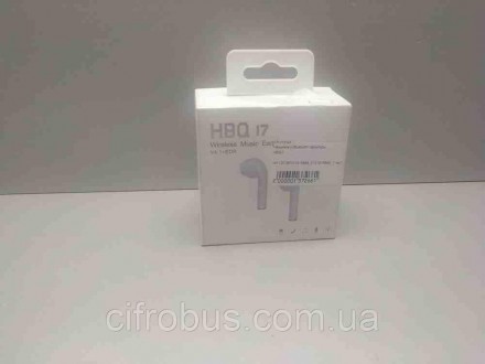 HBQ i7 White полностью беспроводные наушники с узнаваемым и современным дизайном. . фото 2