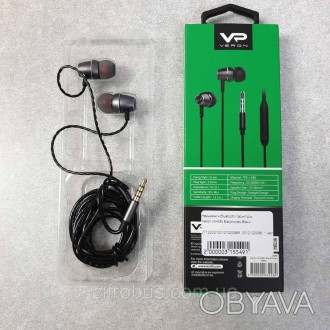 Тип — вакуумні навушники;
Матеріал навушників — пластик;
Чутливість* — 100 дБ ±3. . фото 1