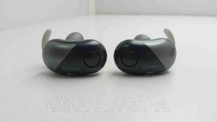 Навушники TWS Sony WF-SP700N Black обладнані технологією шумозаглушення, яка бло. . фото 5