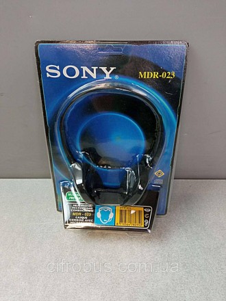 Навушники Sony MDR-023 — це легкі класичні навушники з закриваною головкою, які . . фото 3