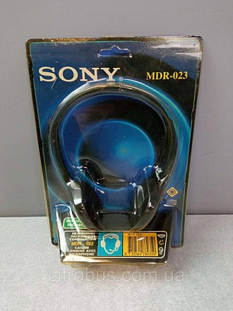Навушники Sony MDR-023 — це легкі класичні навушники з закриваною головкою, які . . фото 7