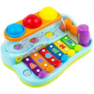 Іграшка для малюків музичний ксилофон Хочете щоб навчання і розвиток малюка прох. . фото 3