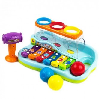 Іграшка для малюків музичний ксилофон Хочете щоб навчання і розвиток малюка прох. . фото 2