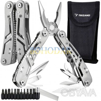 МУЛЬТИТУЛ MULTITOOL
TRIZAND 19173 24/1 13/1+11 БИТ
ТАКТИЧЕСКИЙ ВОЕННЫЙ ТУРИСТИЧЕ. . фото 1