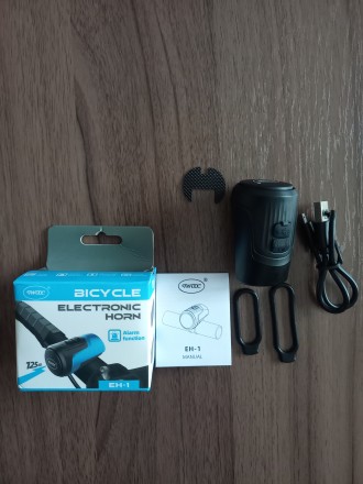 Продам НОВУ велосипедну акумуляторну USB сигналізацію+сигнал.Дуже гучна,Легко мо. . фото 5