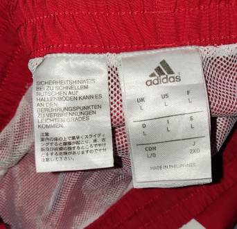 Спортивные штаны Adidas, размер-L, пояс 43-50см, длина-103см, по внутреннему шву. . фото 10