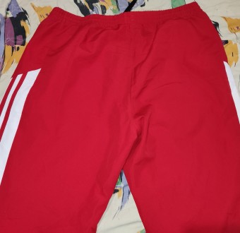 Спортивные штаны Adidas, размер-L, пояс 43-50см, длина-103см, по внутреннему шву. . фото 5