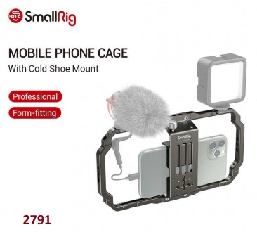 Клетка универсальная для мобильного телефона SmallRig Universal Mobile Phone Cag. . фото 2