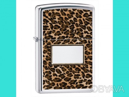 
Запальничка Zippo 28047 LEOPARD - з принтом забарвлення леопард - запальничка з. . фото 1