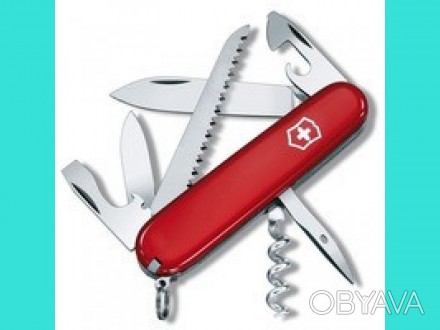 Нож Victorinox Camper 1,3613 - отличный швейцарский нож для вылазок на природу. . . фото 1