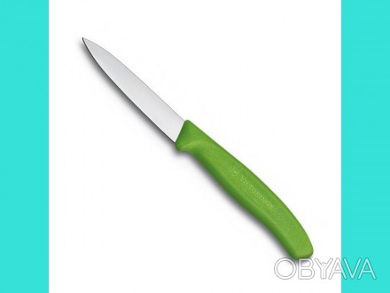 Нож кухонный Victorinox SwissClassic - нож для работы с овощами. Острое лезвие к. . фото 1