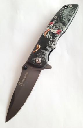Нож Browning ДА80-1 - это стильный и одновременно практичный нож, рукоять которо. . фото 5