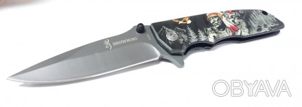 Нож Browning ДА80-1 - это стильный и одновременно практичный нож, рукоять которо. . фото 1