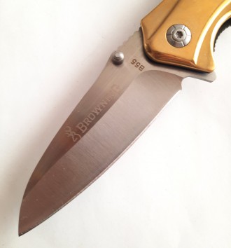 Нож Browning В55 - это стильный и одновременно практичный нож, рукоять которого . . фото 3