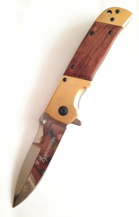 Нож Browning ДА69 - это стильный и одновременно практичный нож, рукоять которого. . фото 6