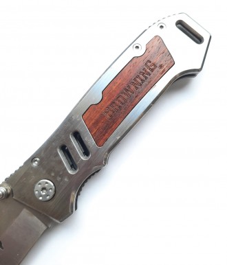 Нож Browning АТ11 - это стильный и одновременно практичный нож-скиннер, рукоять . . фото 4