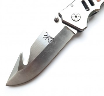 Нож Browning АТ11 - это стильный и одновременно практичный нож-скиннер, рукоять . . фото 3