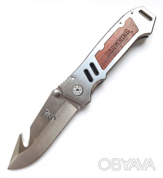 Нож Browning АТ11 - это стильный и одновременно практичный нож-скиннер, рукоять . . фото 1