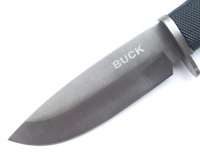 Нож Buck 138-1 изготовлен стали марки 420НС. Его клинок достигает в длину ста во. . фото 4