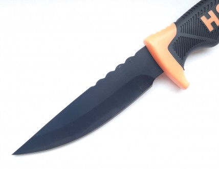 Нож NA315HS сделан из высокопрочной и стойкой к коррозии стали. Сталь 440С — раз. . фото 4