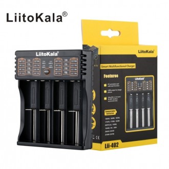 Якісний та надійний зарядний пристрій від Liitokala
LiitoKala Engineer Lii-402 —. . фото 2