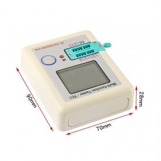 
Нова модель універсального тестера радіокомпонентів LCR-TC1. У цю версію встано. . фото 6