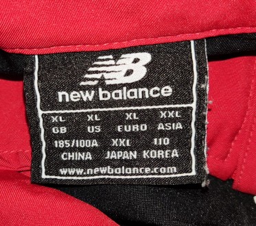 Футбольная кофта New Balance FC Liverpool, размер-Xl, длина-67см, под мышками-60. . фото 8