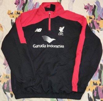 Футбольная кофта New Balance FC Liverpool, размер-Xl, длина-67см, под мышками-60. . фото 3