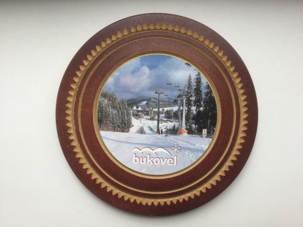 Продам очень красивые  тарелки Умань Софиевка: большая диаметр 23 см - 200 гриве. . фото 10