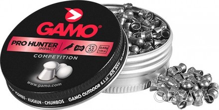 Пули Gamo Pro Hunter изготовлены испанской оружейной фирмы Gamo. Продукция испан. . фото 1