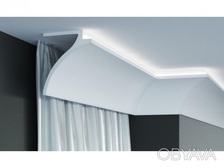 Прямой поставщик премиальной серии потолочных плинтусов
Карниз под LED освещение. . фото 1