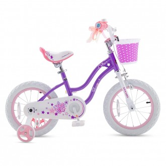 
Дитячий велосипед Royal Baby Stargirl Steel 14".
 Чарівний велосипед для дівчат. . фото 3