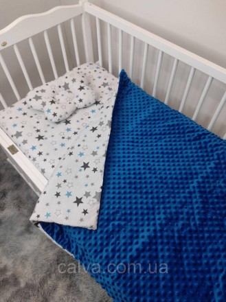 Комплект постілі в дитяче ліжечко для новонароджених "Манюня" 3в1. Різноманітніс. . фото 4