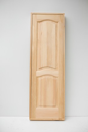 Двері дерев'яні в асортименті: глухі, під стікло, для бані та сауни. . фото 5