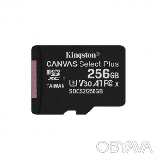 Карти пам’яті Canvas Select Plus microSD компанії Kingston сумісні з прист. . фото 1