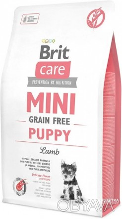 Brit Care Mini Grain Free Puppy — это сухой беззерновой гипоаллергенный корм для. . фото 1