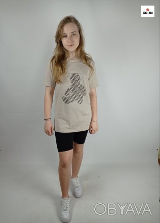 Костюм женский футболка с легінсами бежевий 44-56р
Данный комплект состоит из дв. . фото 1