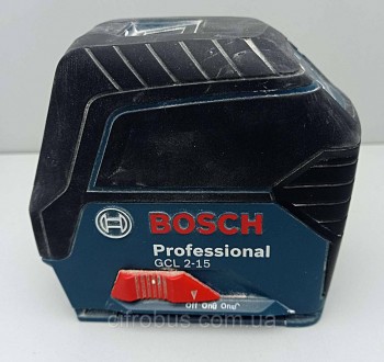Лазерний нівелір Bosch GCL 2-15 — легкий (0,49 кг) прилад, вільно поміщається в . . фото 2