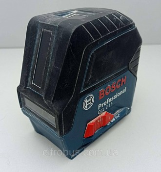 Лазерний нівелір Bosch GCL 2-15 — легкий (0,49 кг) прилад, вільно поміщається в . . фото 5