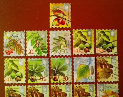 В наборе 21 гашенная почтовая марка Украины VIII-го стандартного выпуска «. . фото 6